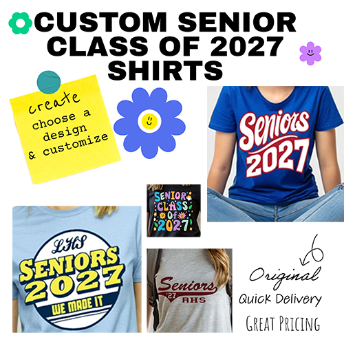 IZA Design - Senior Class Shirt Designs for 2027